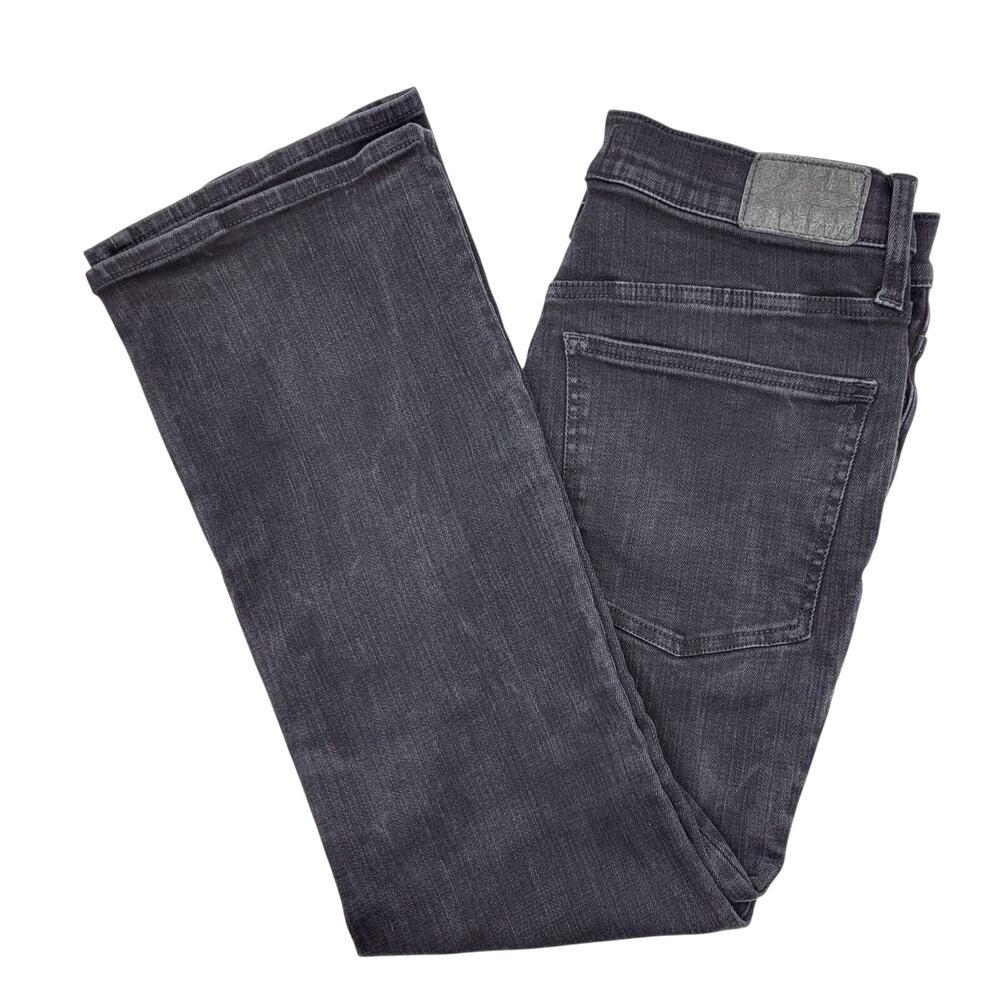 Madewell Jeans 30 Black Mid Rise Kick Out